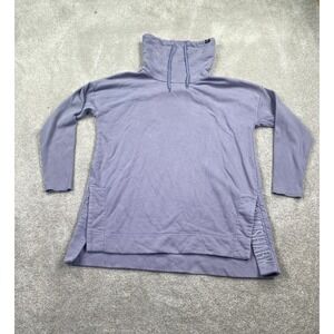 Gymshark Activewear Cowl Neck Pullover Sweatshirt Women's Size L Light Purple